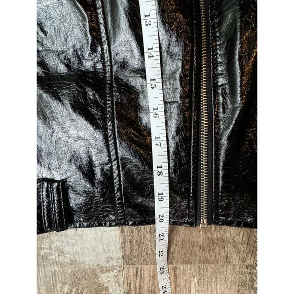 Forever 21 Viscose Moto Cropped Jacket. Size Small - Picture 5 of 5